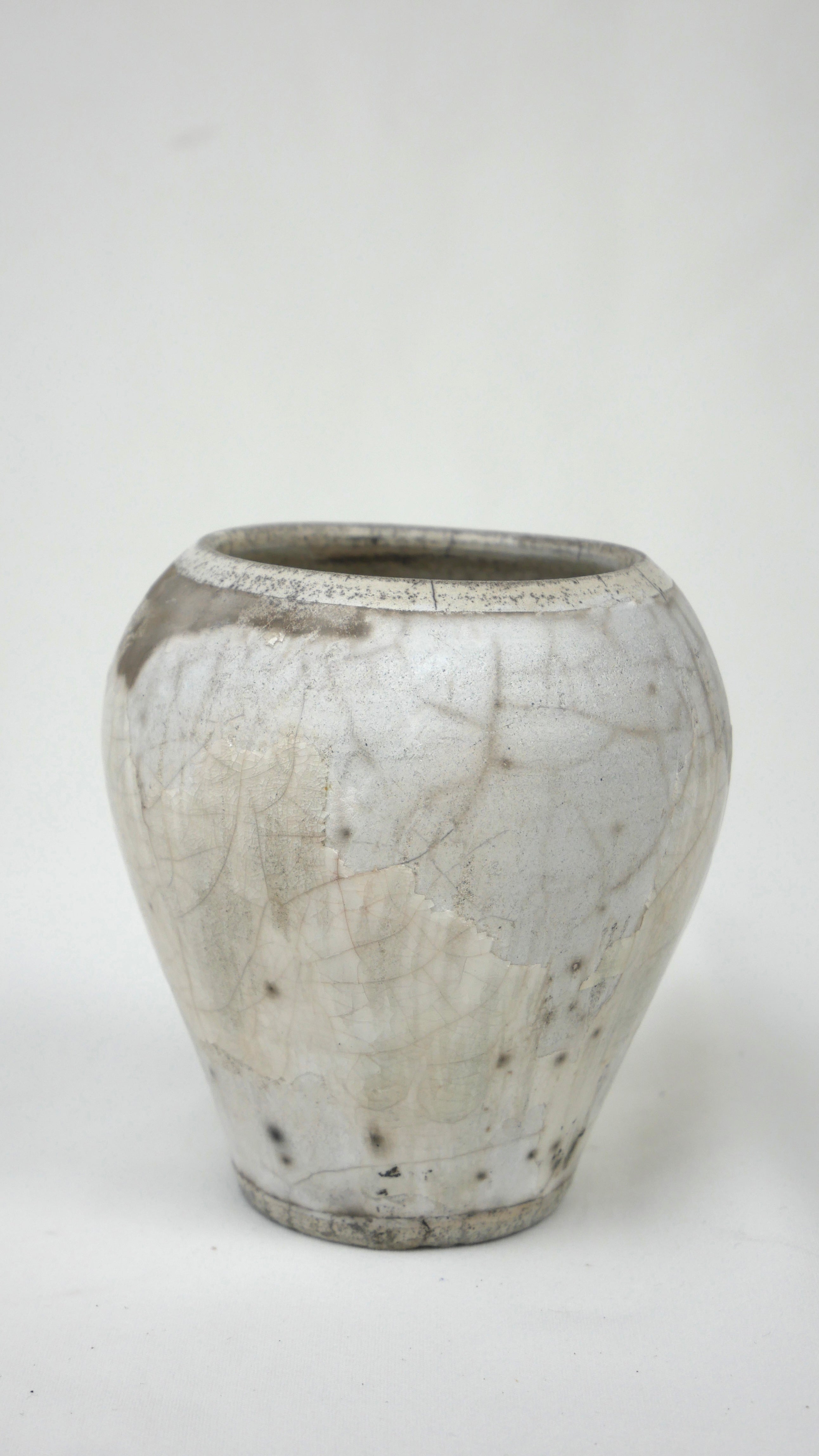 Raku organic burned