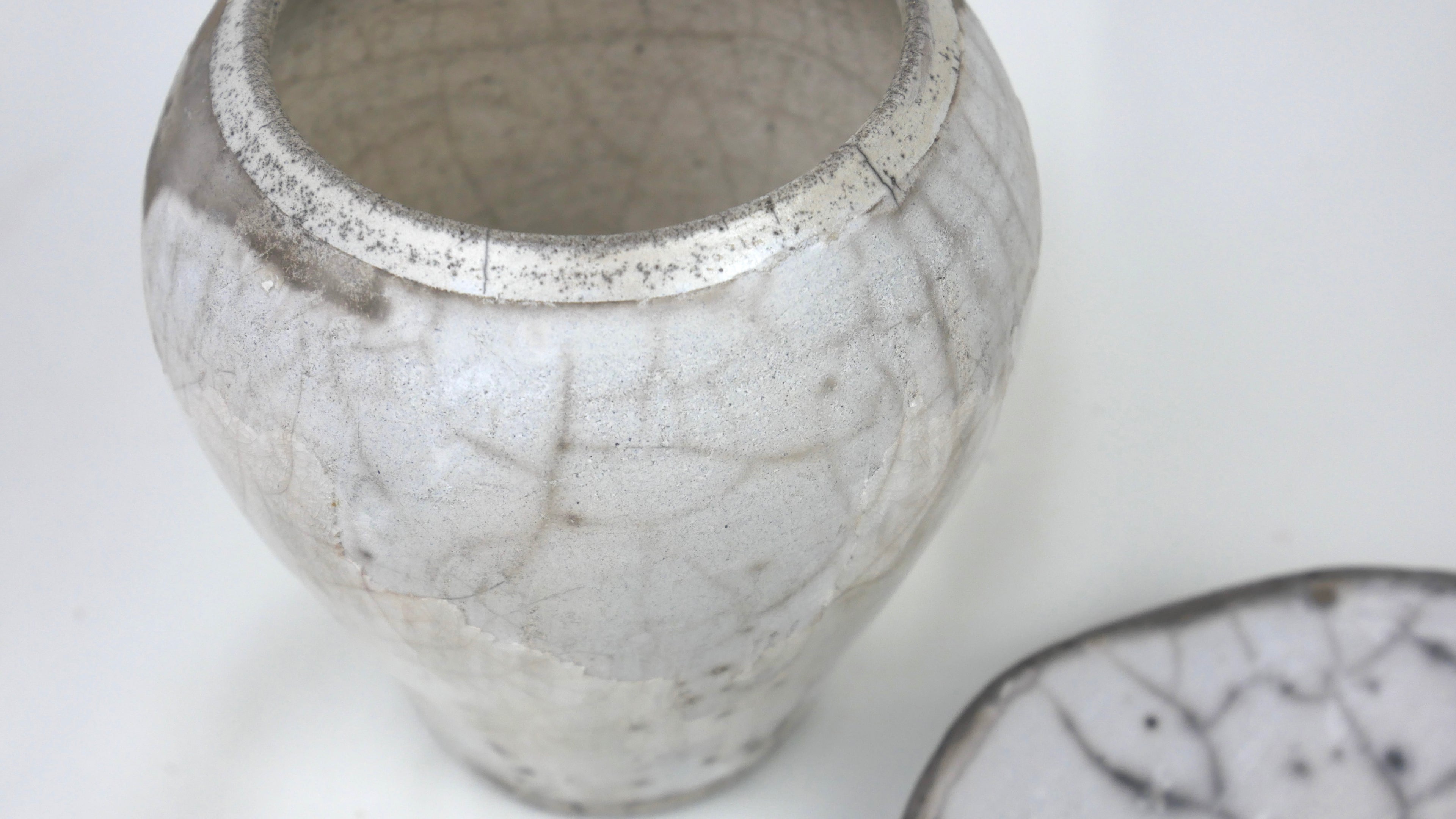 Raku organic burned